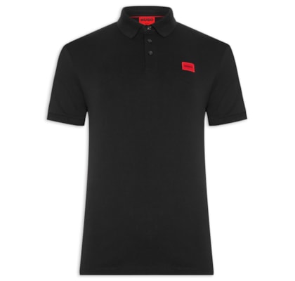 Polo Masculina Dereso -  Preto