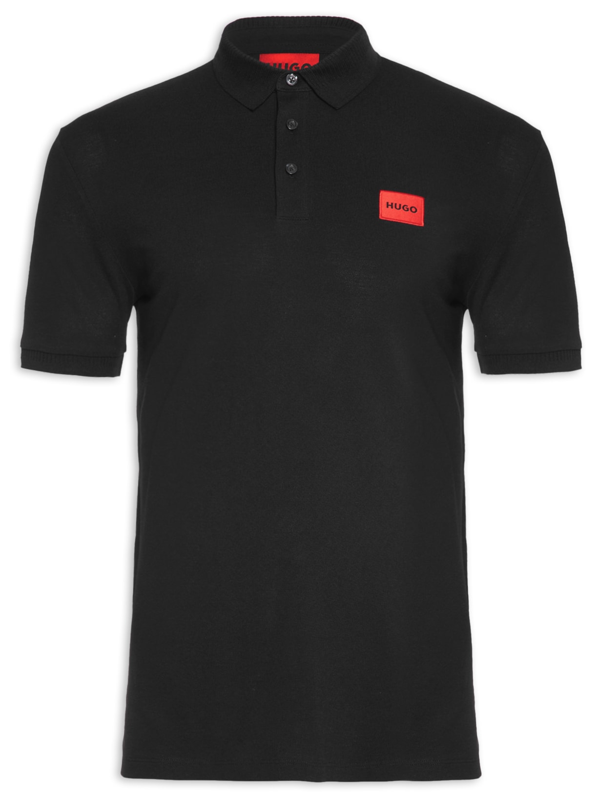 Polo Masculina Dereso - Preto