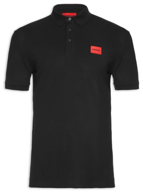 Polo Masculina Dereso - Preto