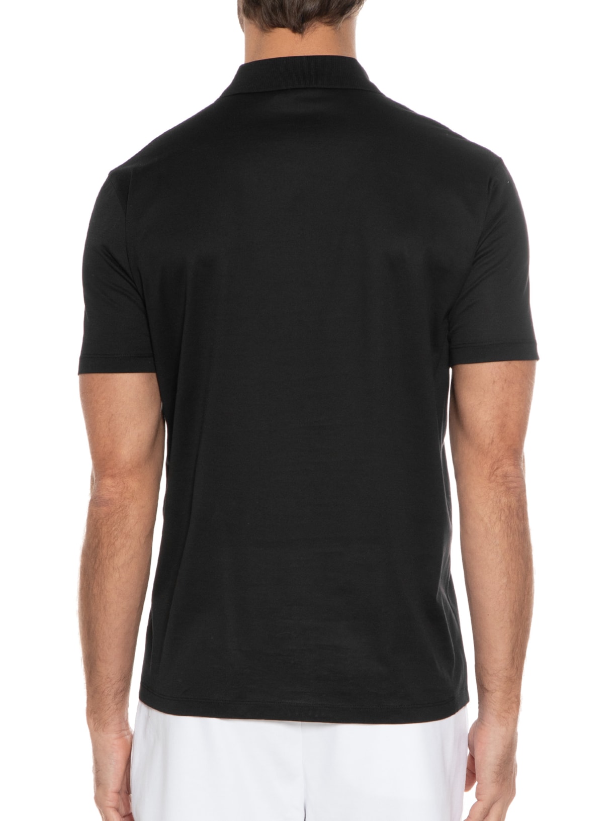 Polo Masculina Deresom Preto Hugo