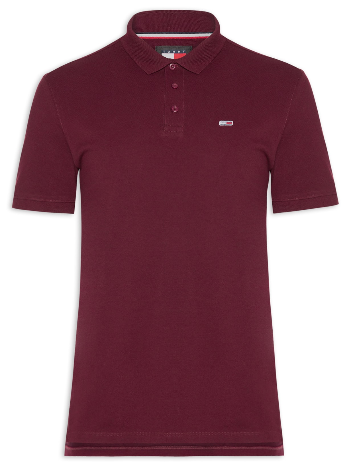 Polo Masculina Detalhe Vista Regular Fit - Vinho