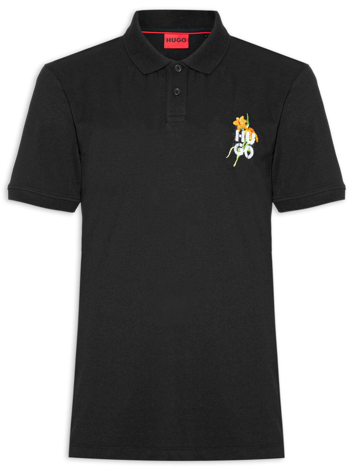 Polo Masculina Diblospol - Preto