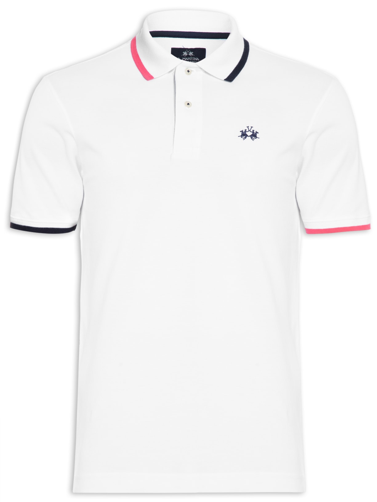 Polo Masculina Diferenciada Romeo - Branco