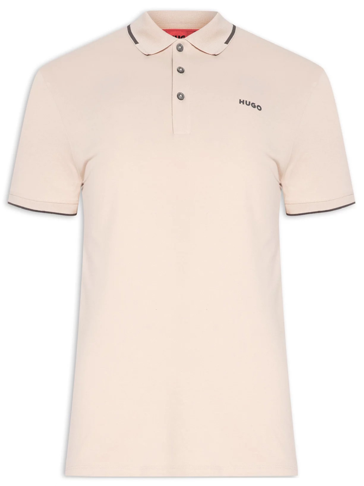 Polo Masculina Dinoso - Bege