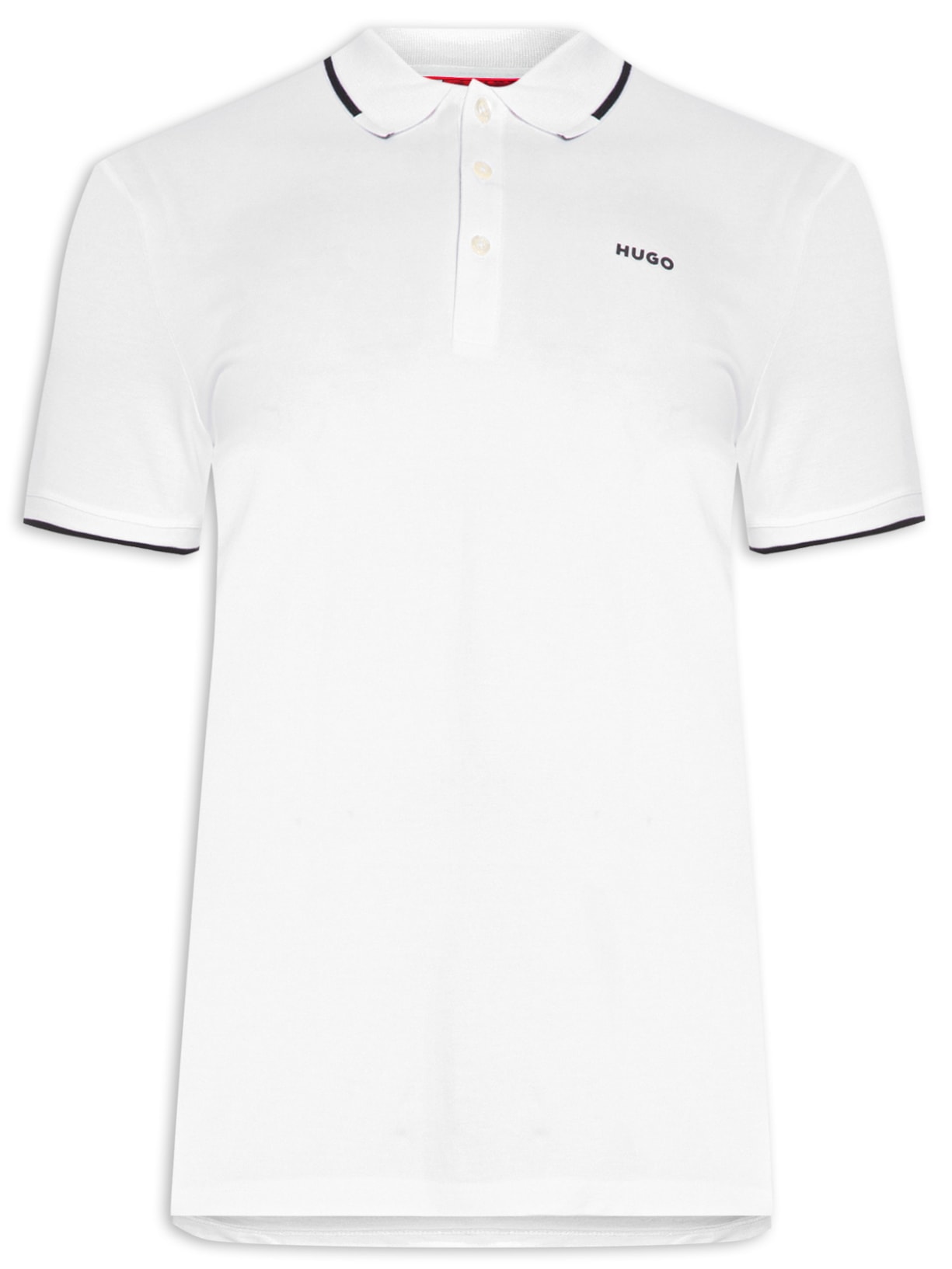 Polo Masculina Dinoso - Branco
