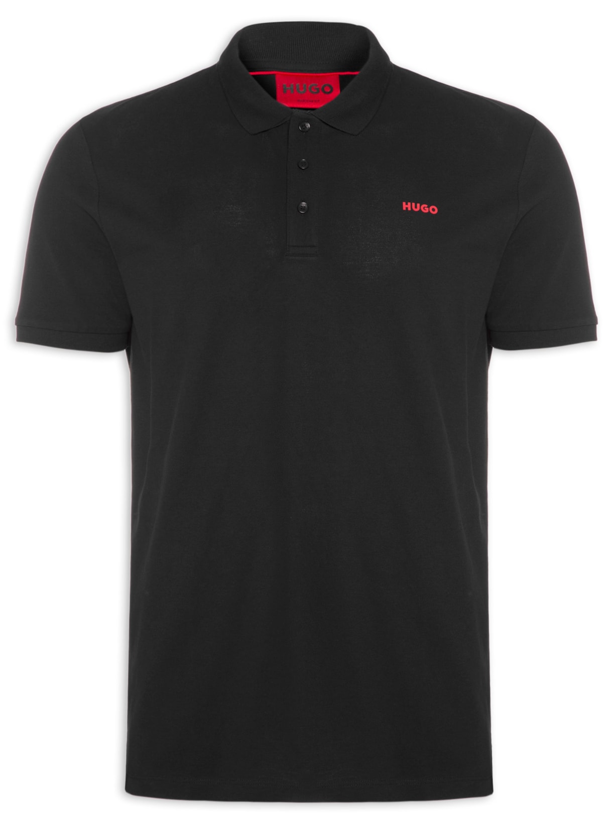 Polo Masculina Donos - Preto