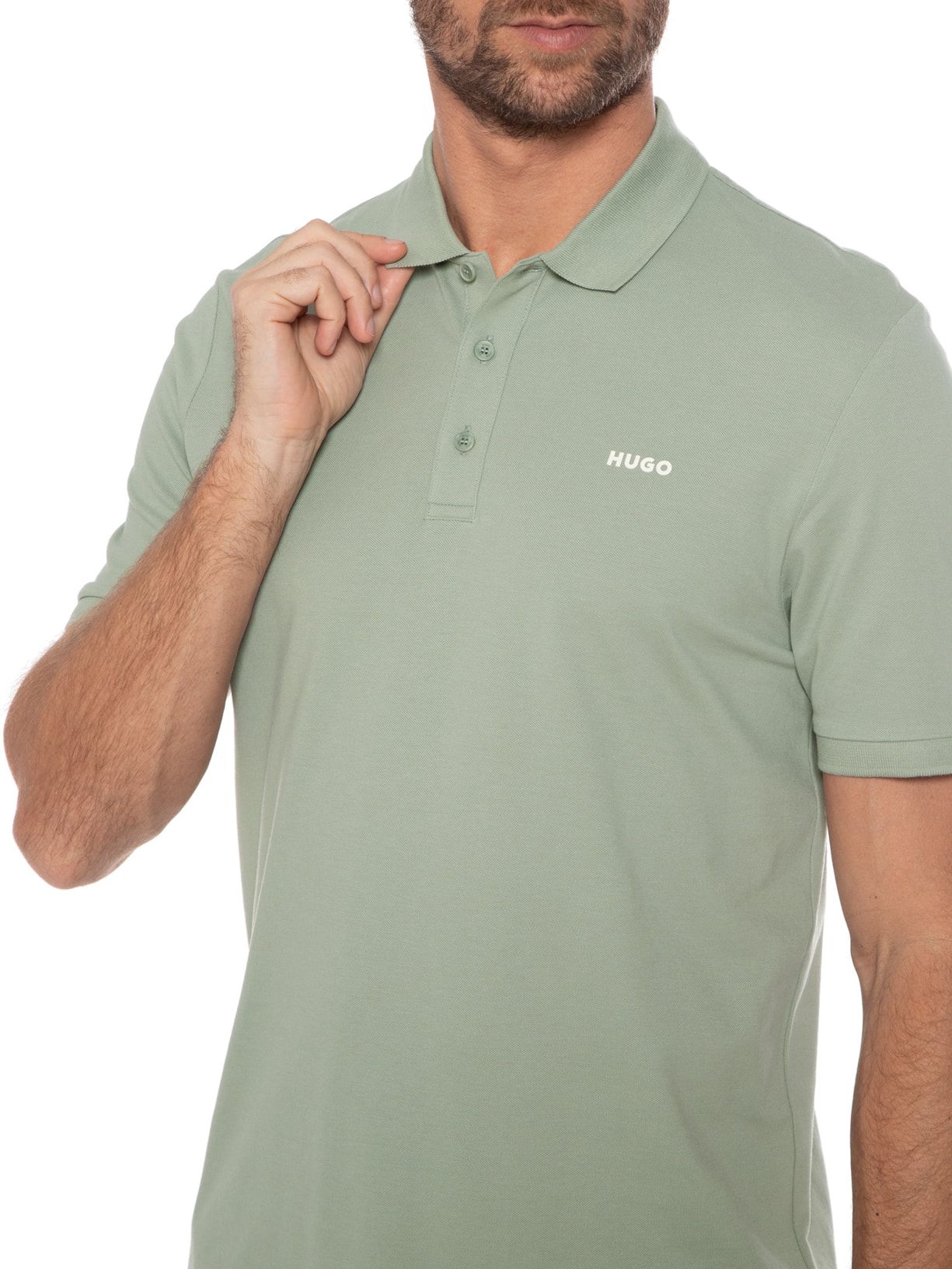 Polo Masculina Donos222 Verde Hugo
