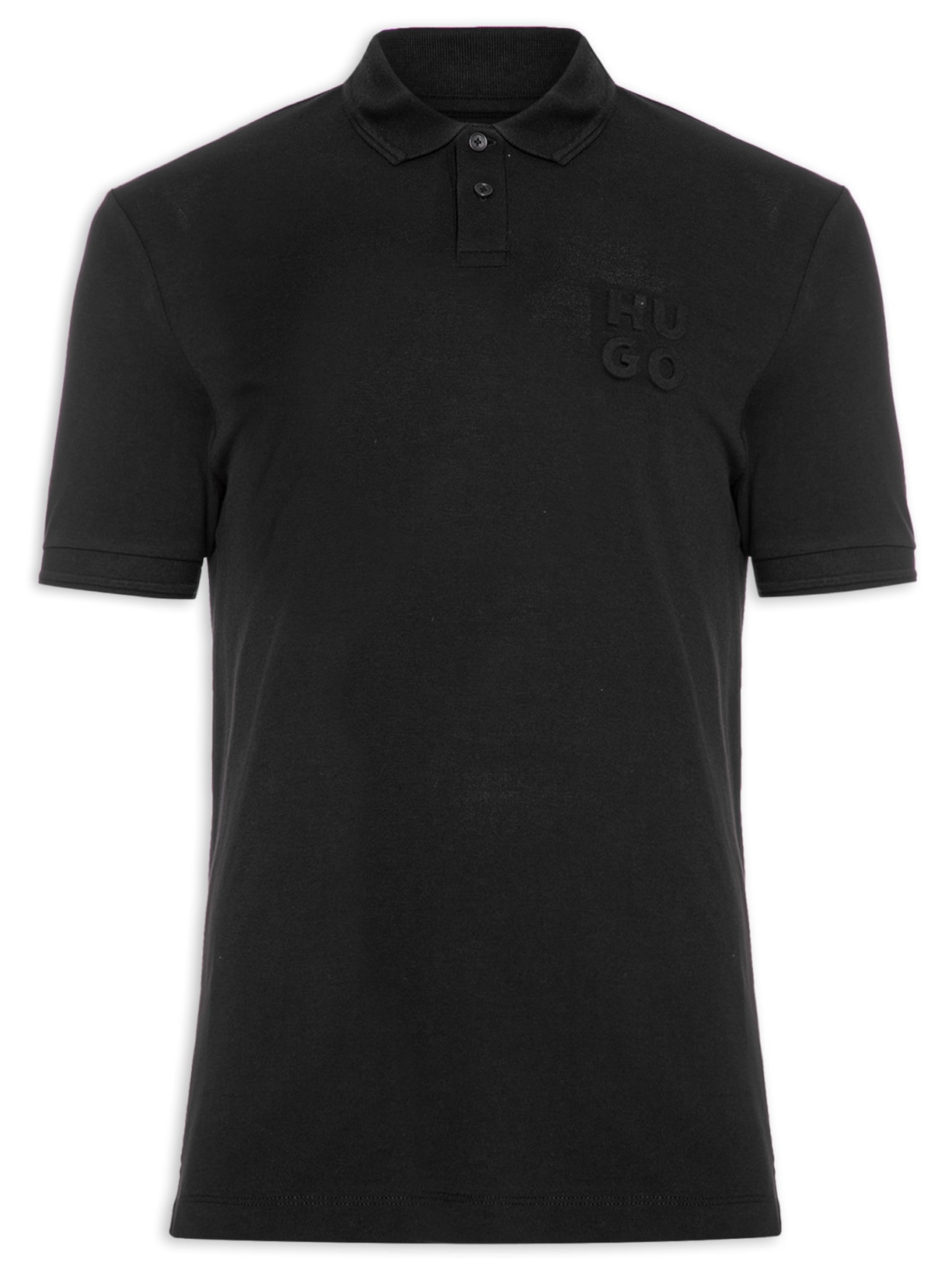 Polo Masculina Drouts - Preto
