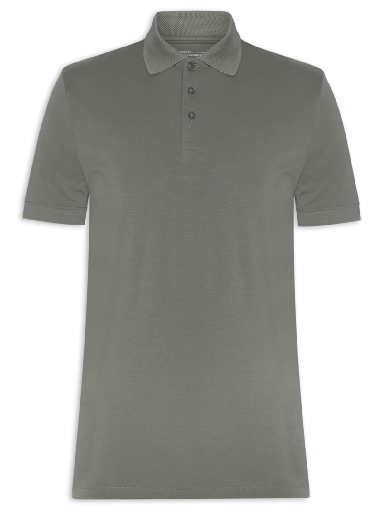 Polo Masculina em Algodão Pima Performing - Azul