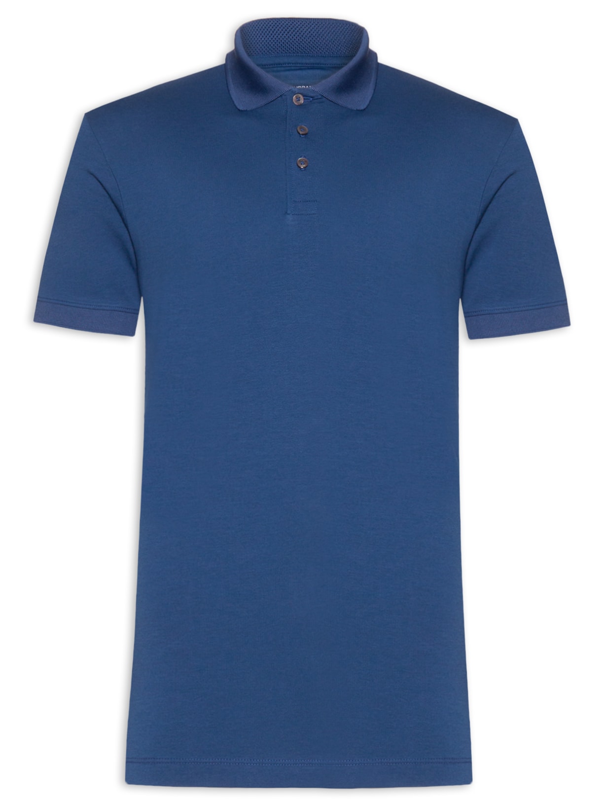 Polo Masculina em Algodão Pima Performing Azul Urban