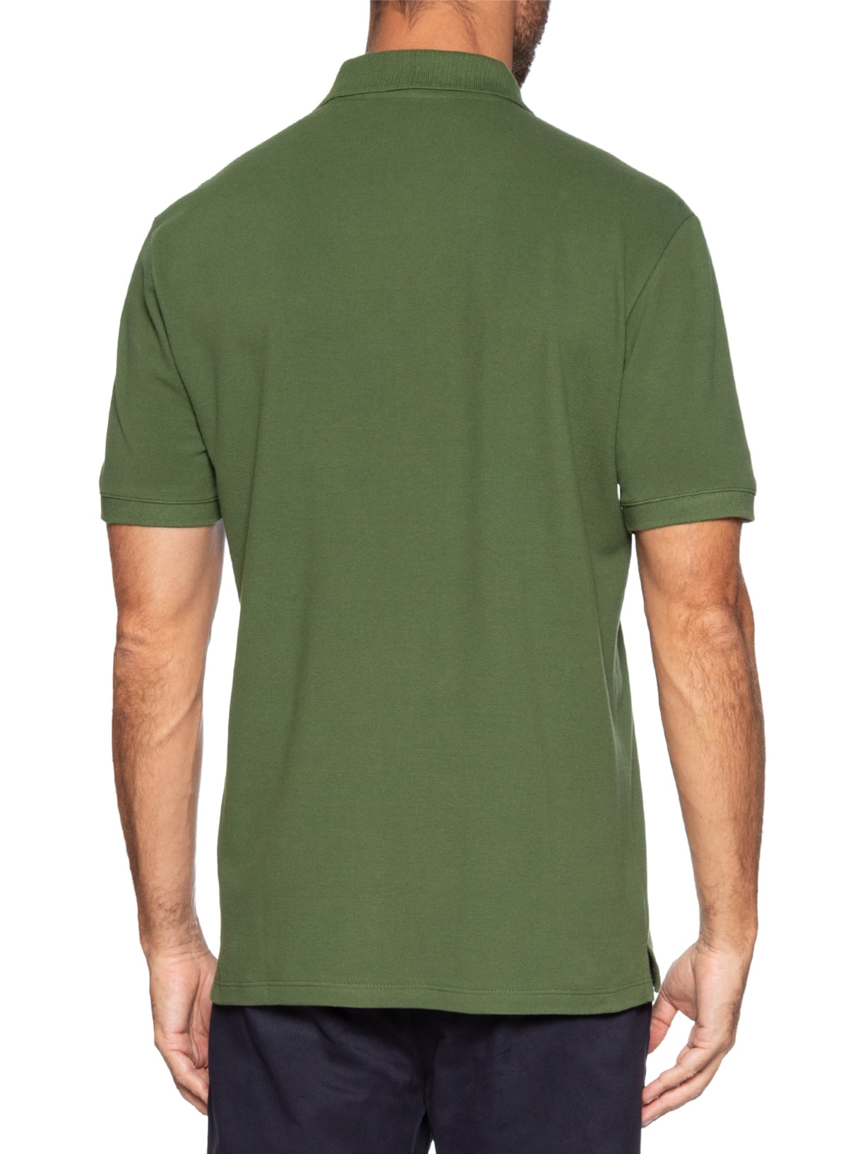 Polo Masculina Em Malha Piquet Verde Zapalla