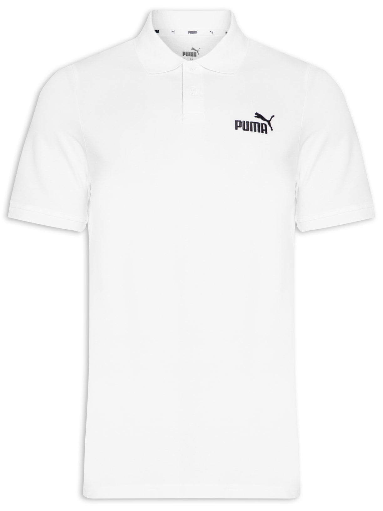 Polo Masculina Ess Piquet - Branco