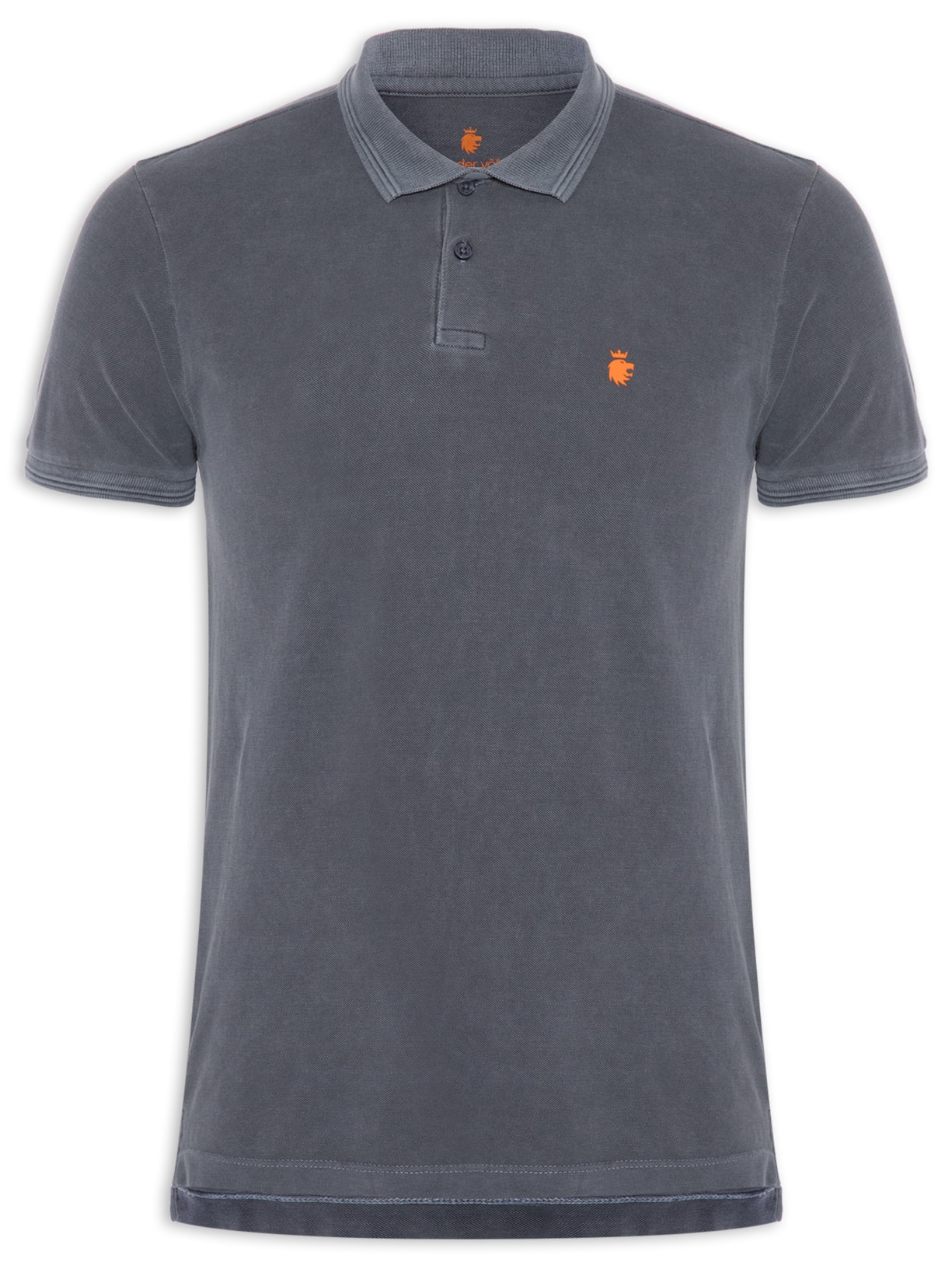 Polo Masculina Essential Stone - Azul