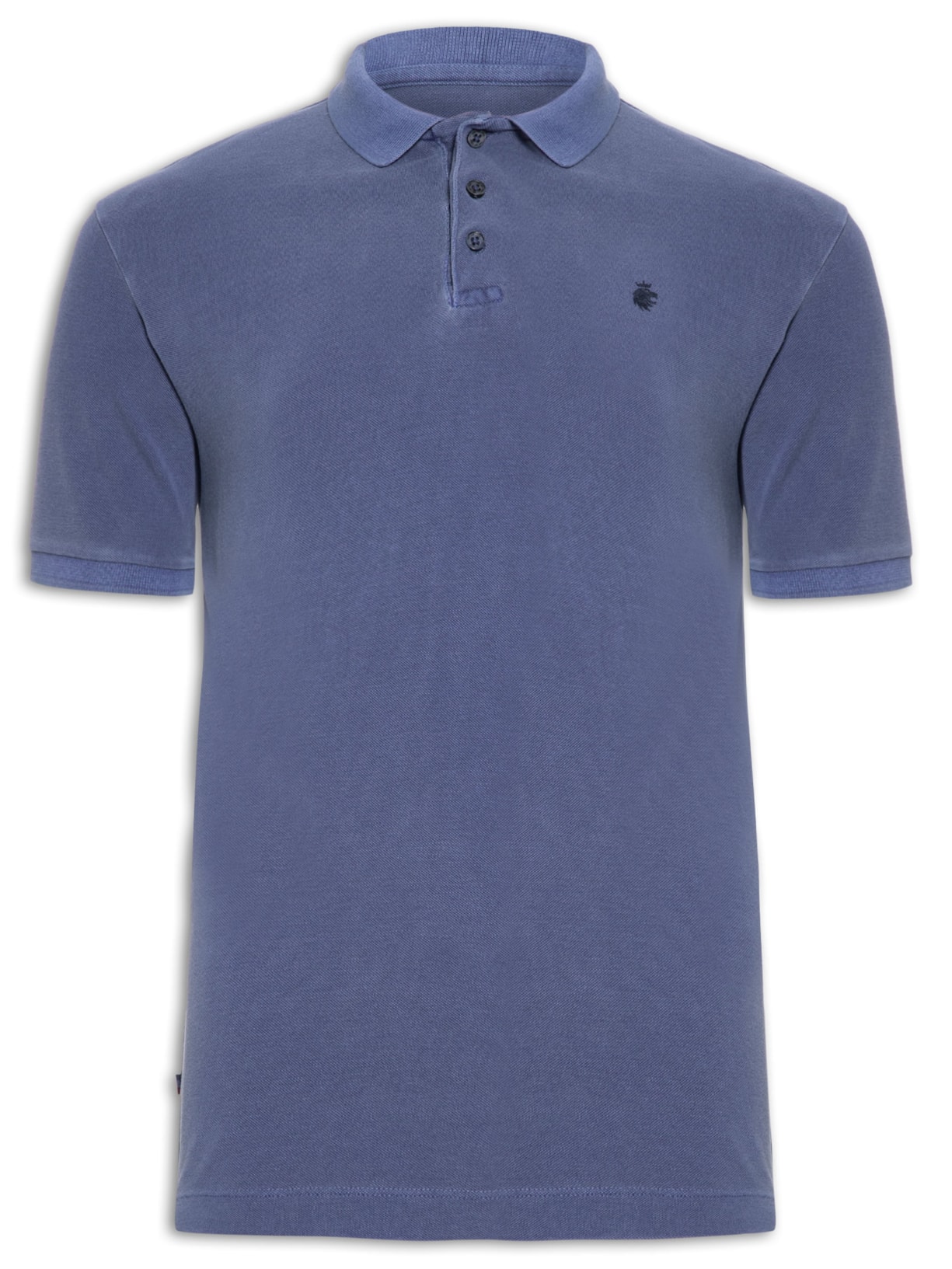 Polo Masculina Essential Stone Azul Von Der Volke
