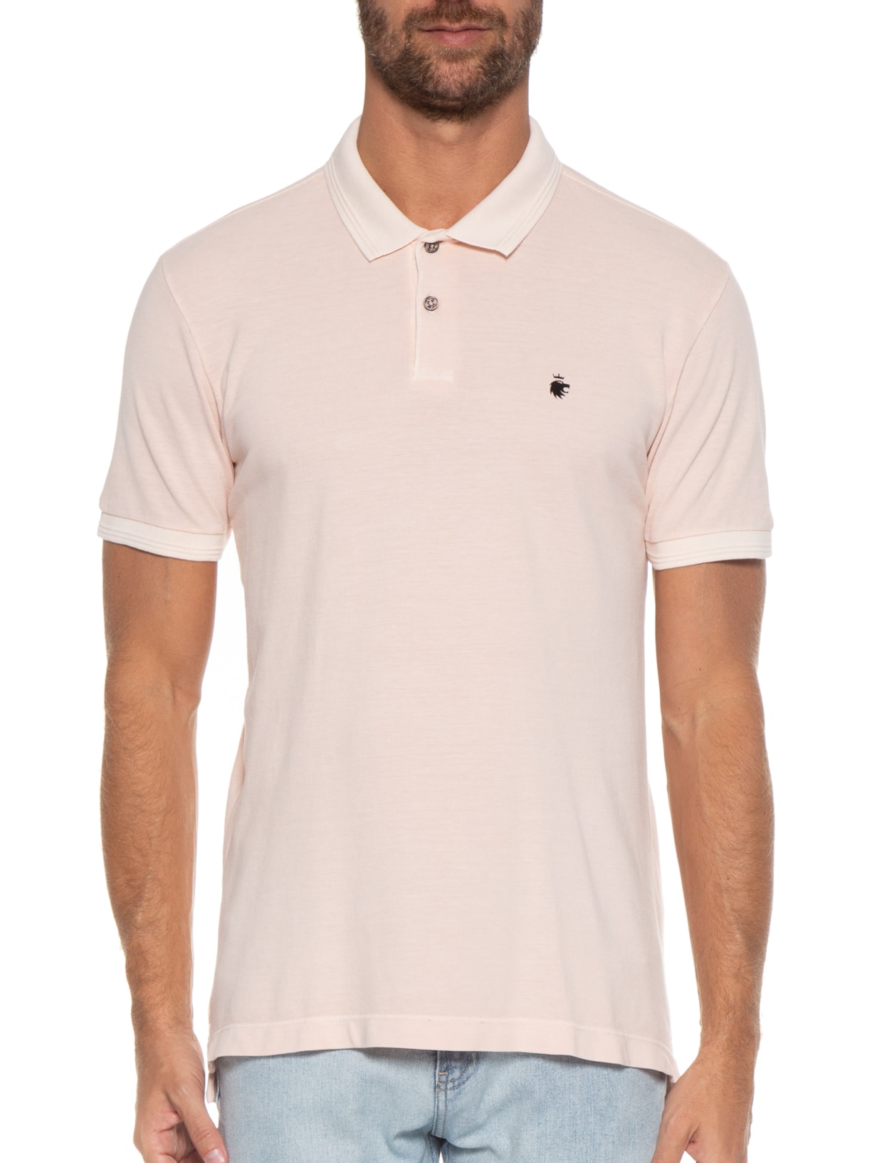 Polo Masculina Essential Stone Rosa Von Der Volke