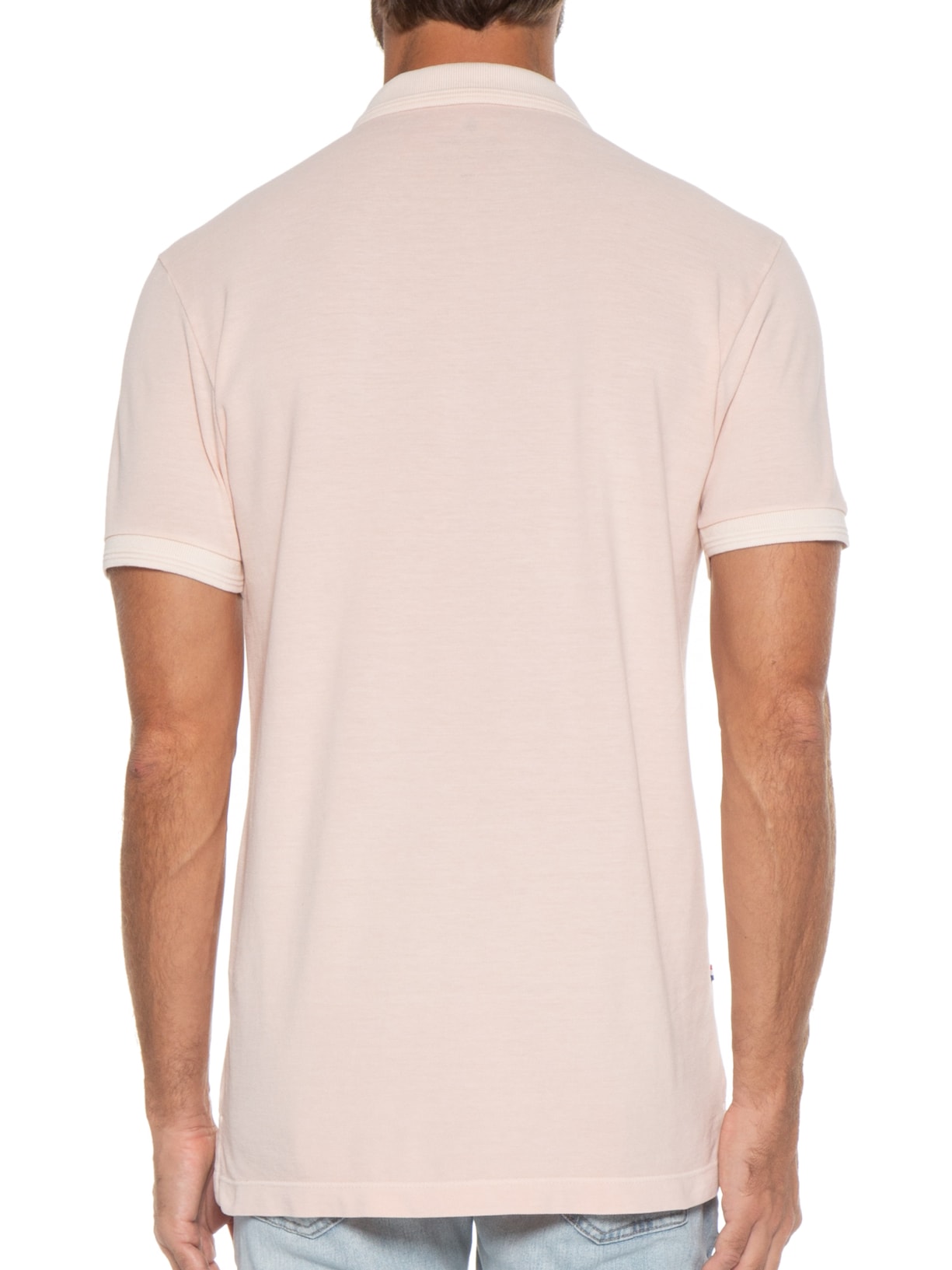 Polo Masculina Essential Stone Rosa Von Der Volke