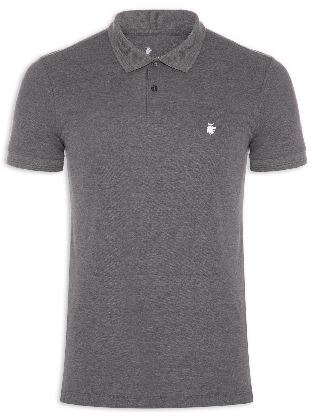 Polo Masculina Essentieel - Cinza