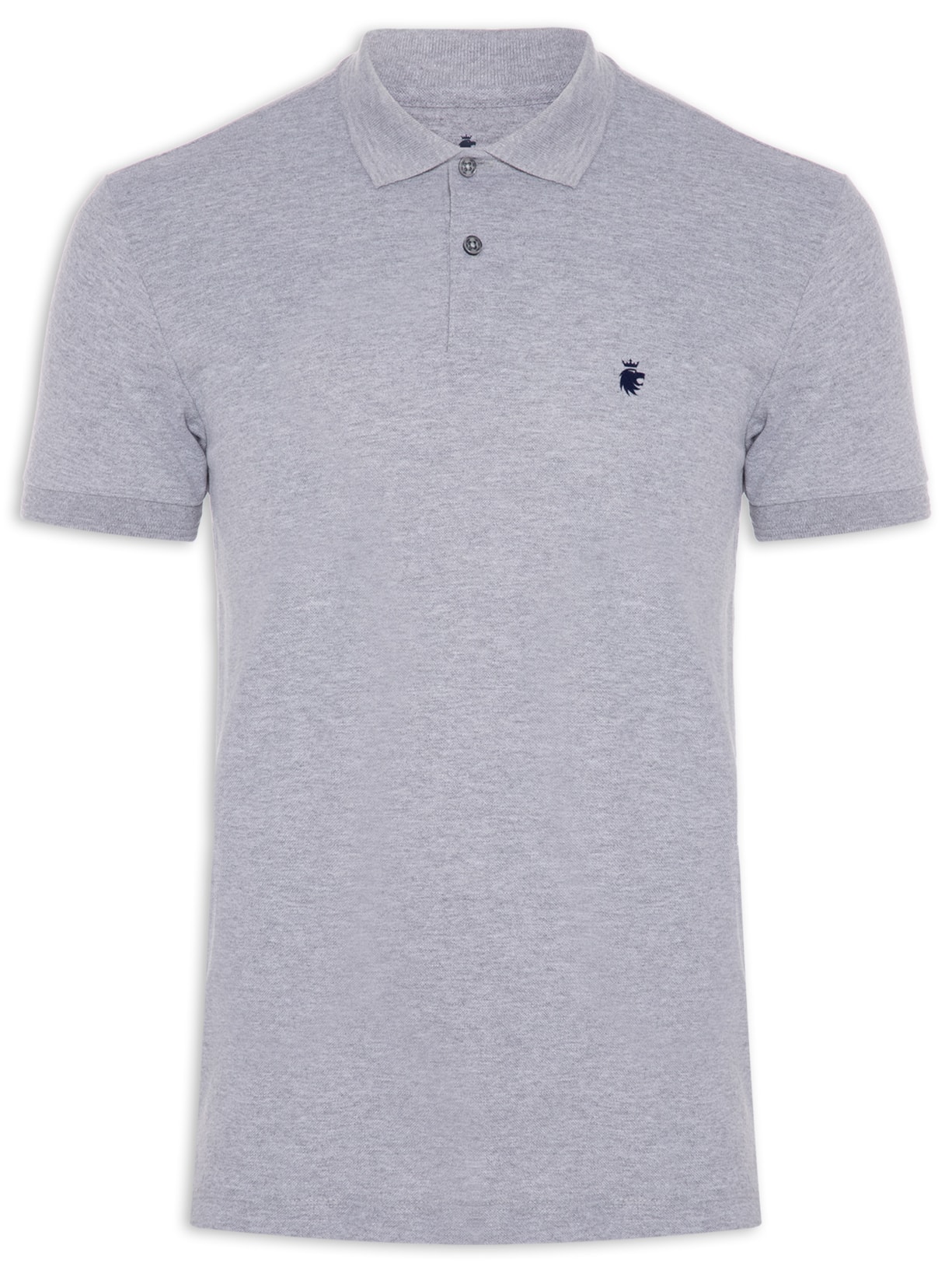 Polo Masculina Essentieel - Cinza