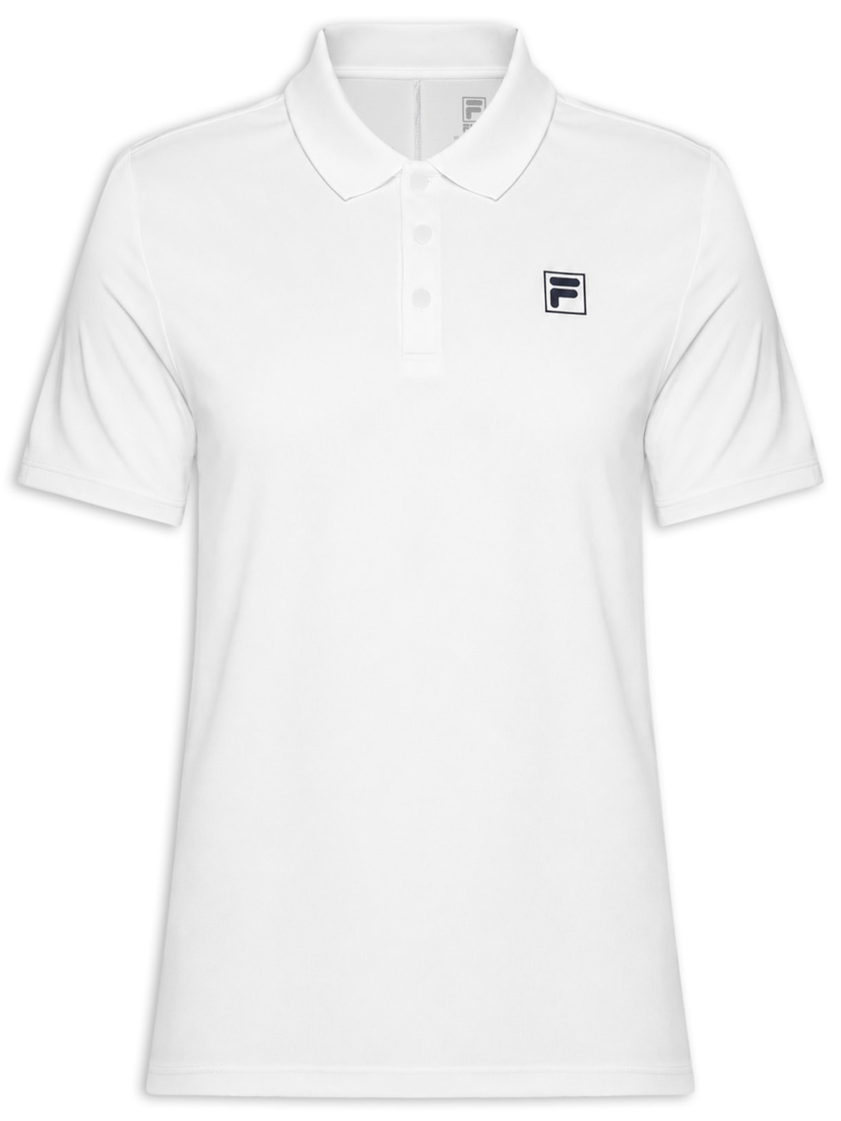 Polo Masculina Fila Tennis Line III Branco Fila