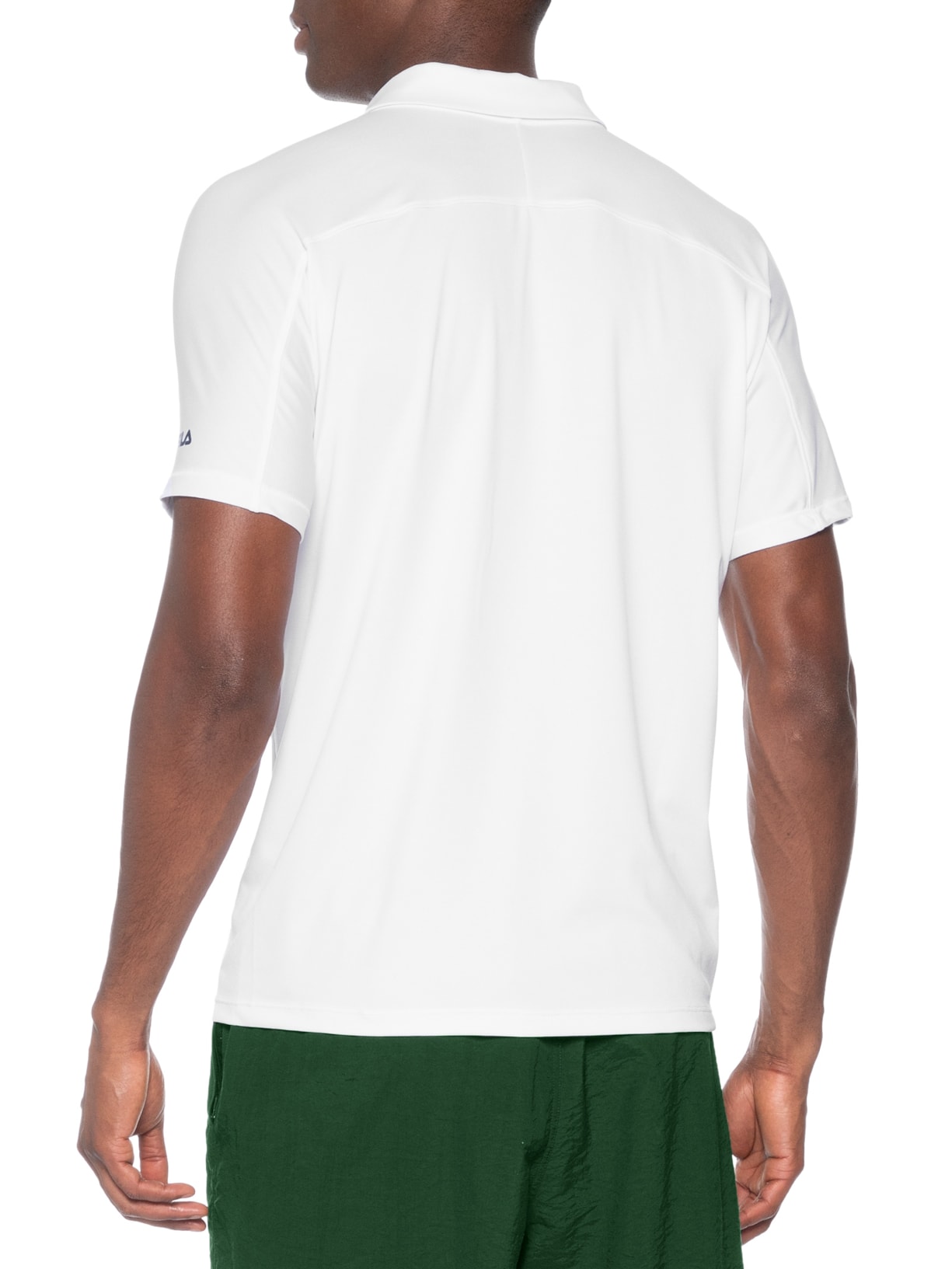 Polo Masculina Fila Tennis Line III Branco Fila