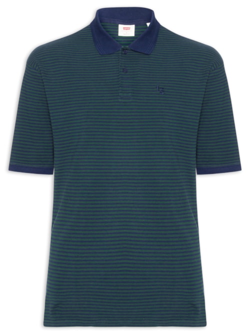 Polo Masculina Finn Boxy - Verde