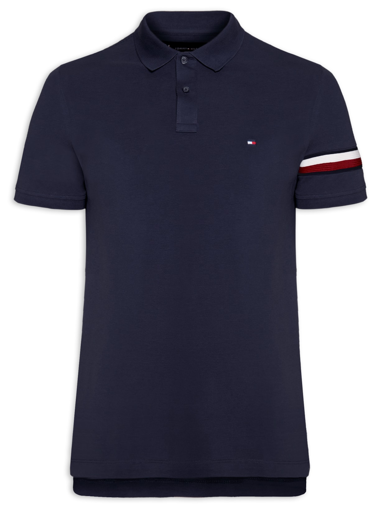 Polo Masculina Global Stp Placement - Azul