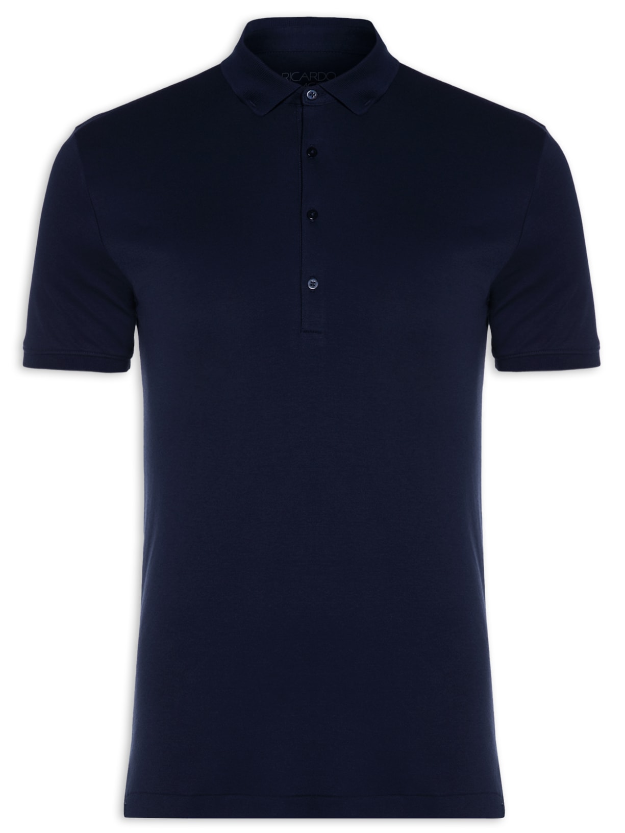 Polo Masculina Gola Travet Interlock Ne - Azul