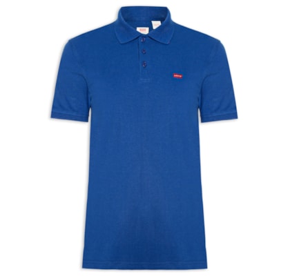 Polo Masculina Hm - Azul