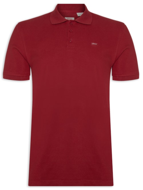 Polo Masculina Hm - Vermelho