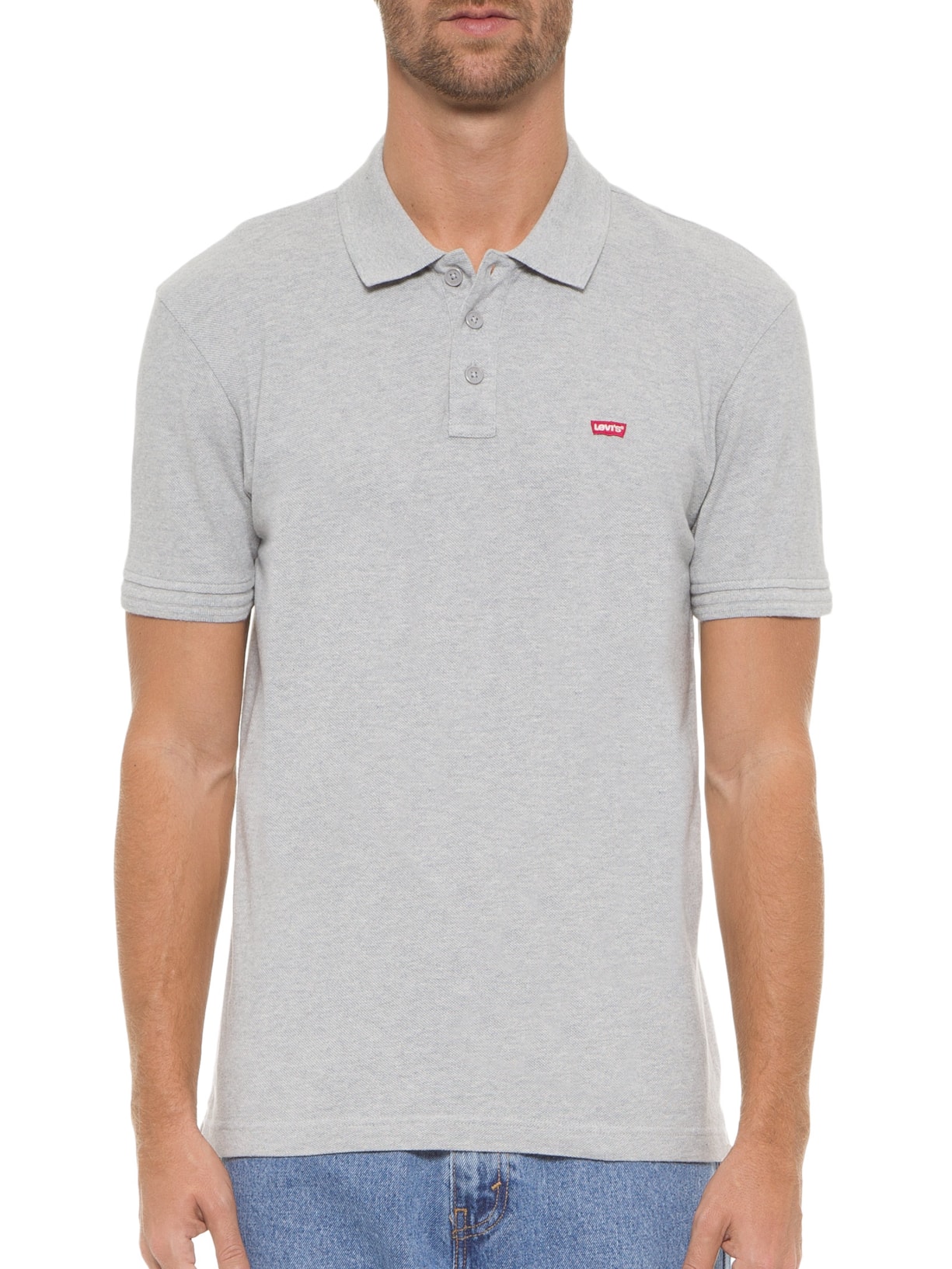 Polo Masculina Housemark Cinza Levi's