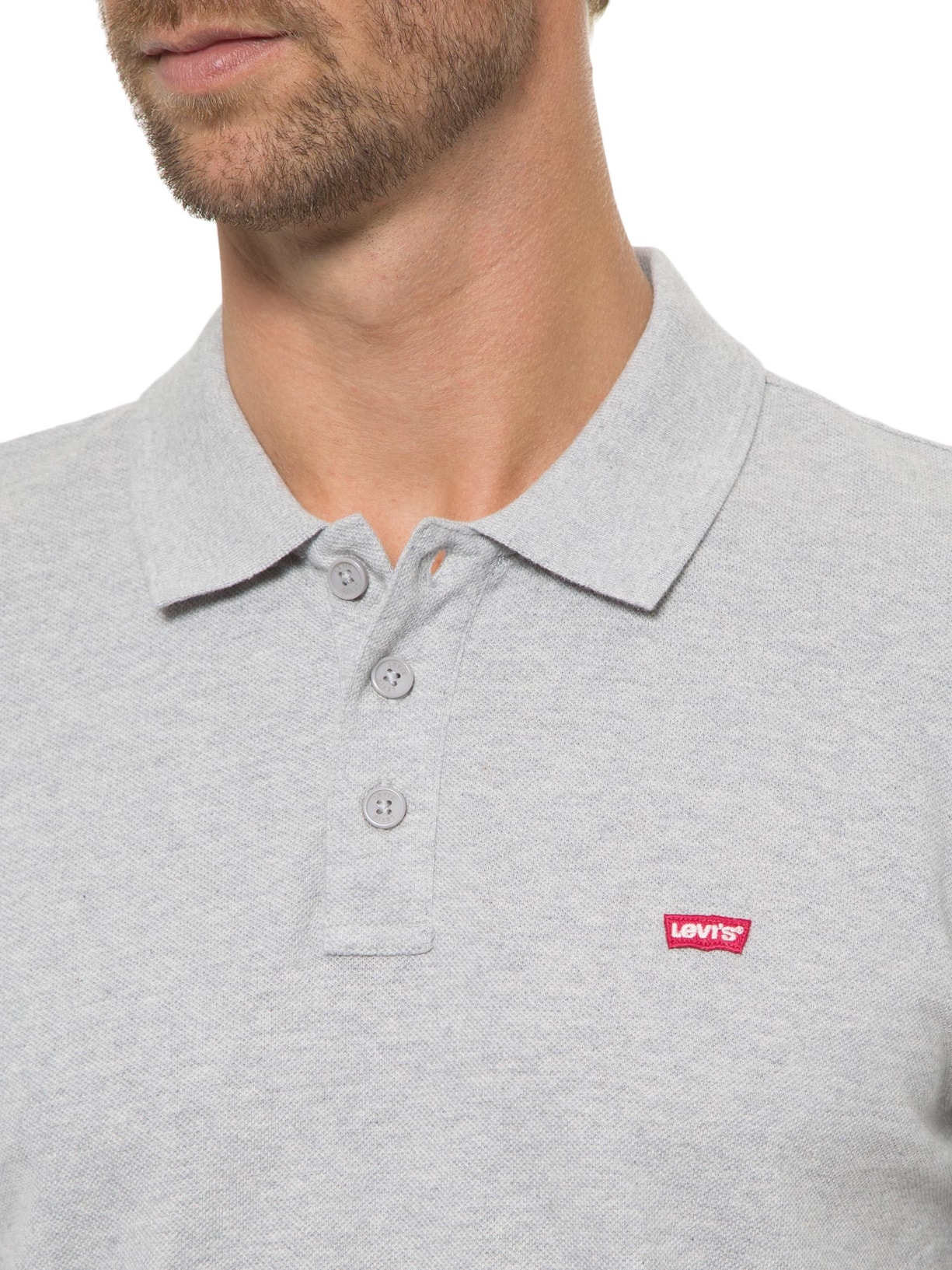 Polo Masculina Housemark Cinza Levi's