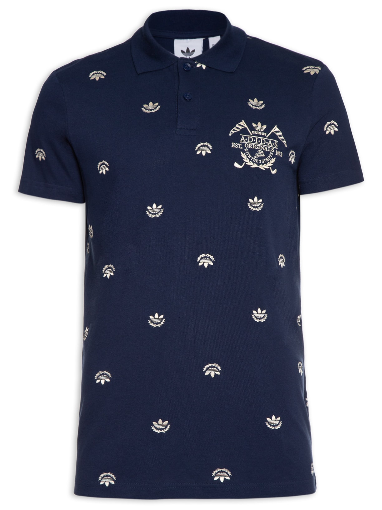 Polo Masculina Hta - Azul