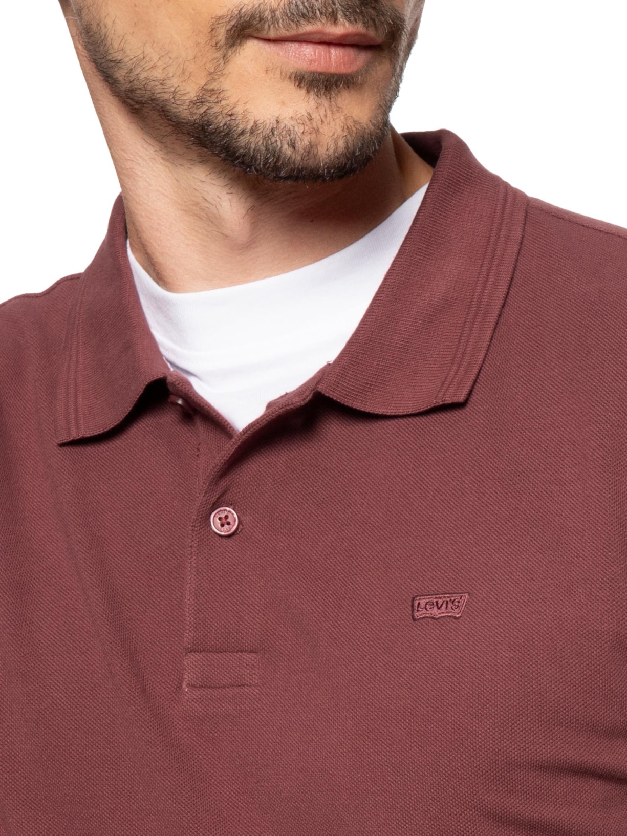 Polo Masculina Icon Vermelho Levi's