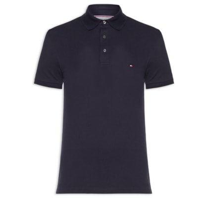 Polo Masculina Im 1985 Slim Fit - Azul