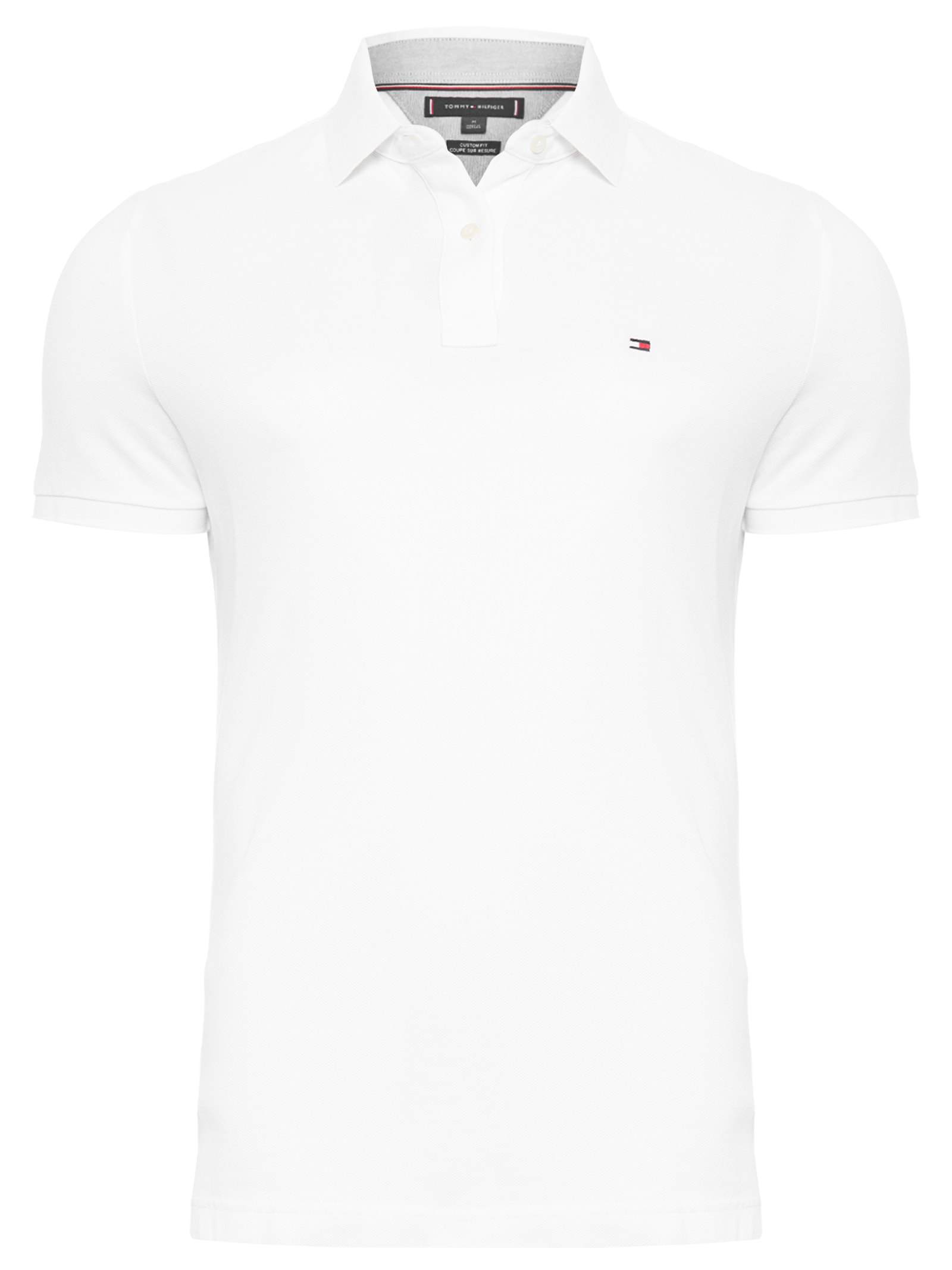 Tommy Hilfiger - Polo Masculina Ivy - Branco