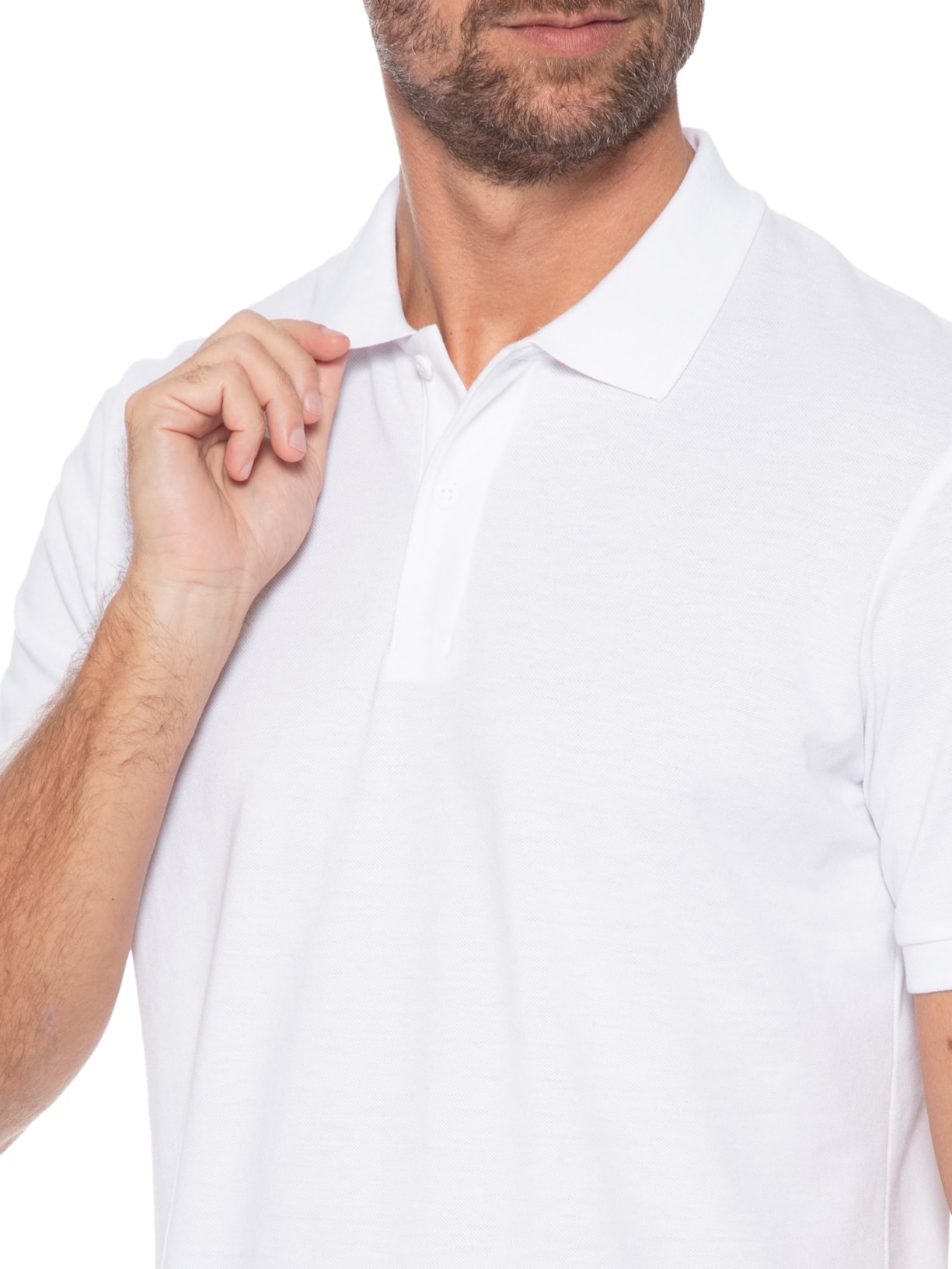 Polo Masculina Kane Branco Jack & Jones
