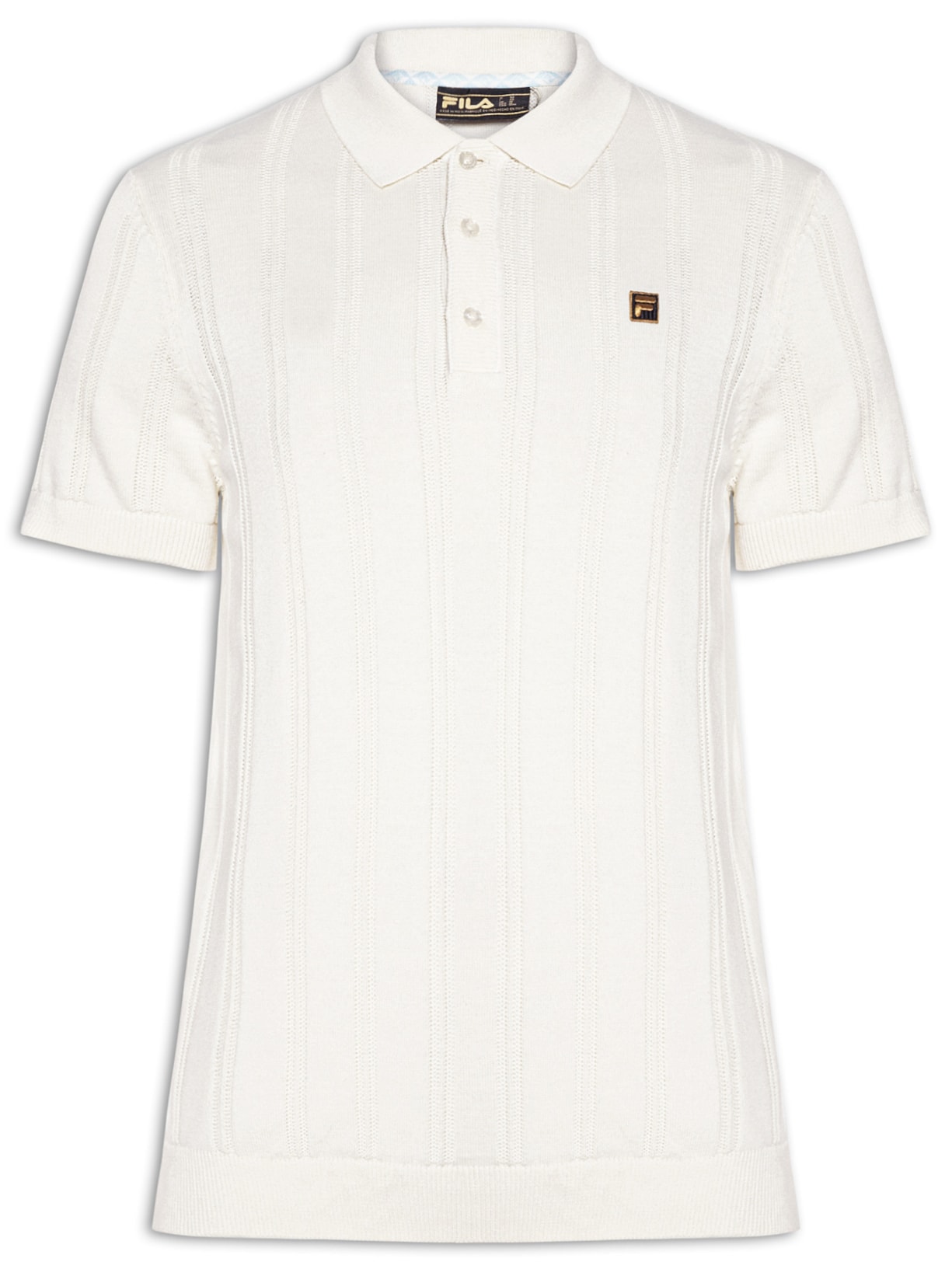 Polo Masculina Kennedy - Off White