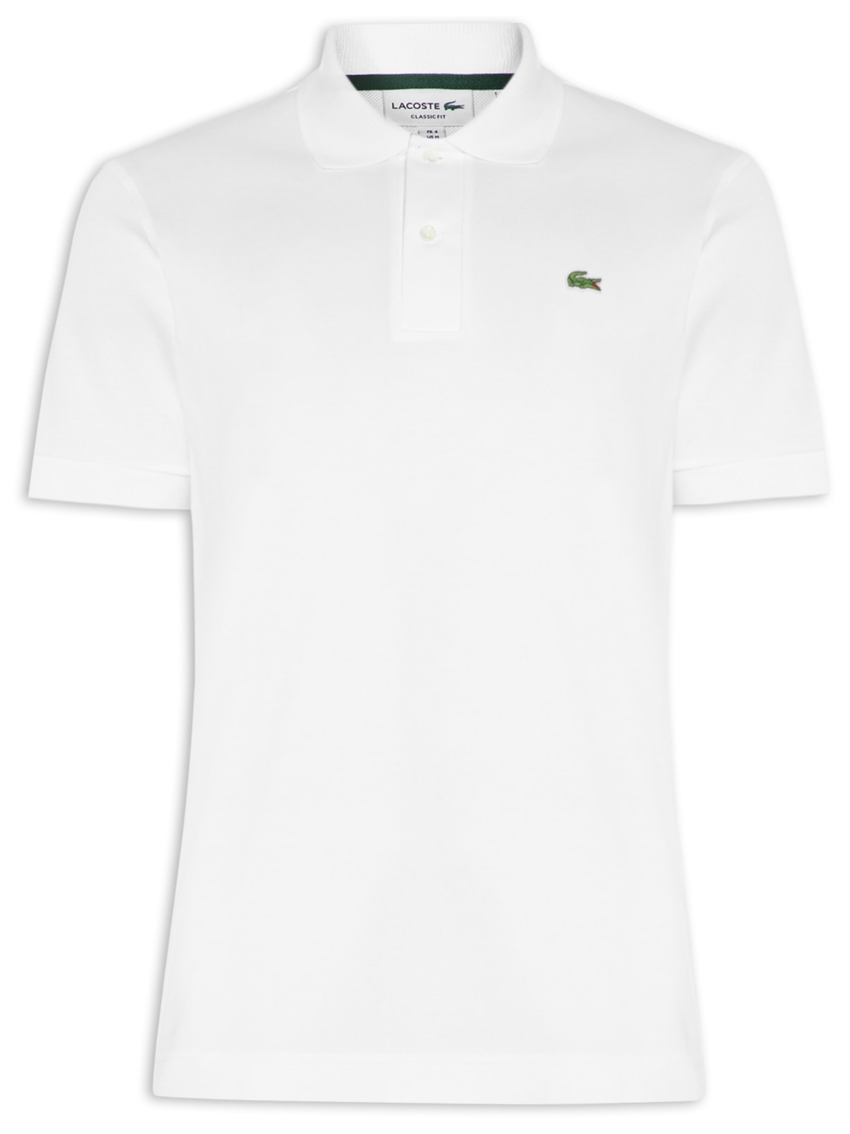 Polo Masculina L.12.21 Classic Fit Em Piquet De Algodão Orgânico - Off White