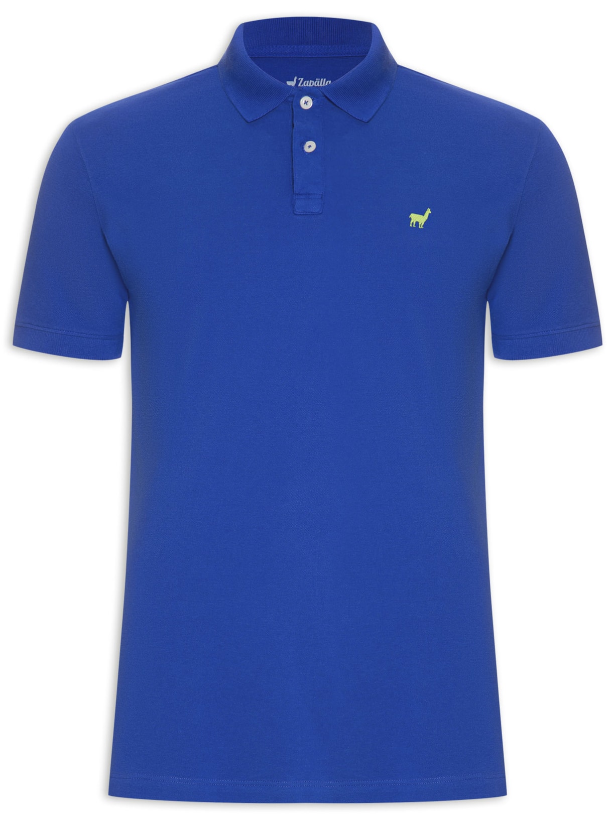 Polo Masculina Lhama - Azul