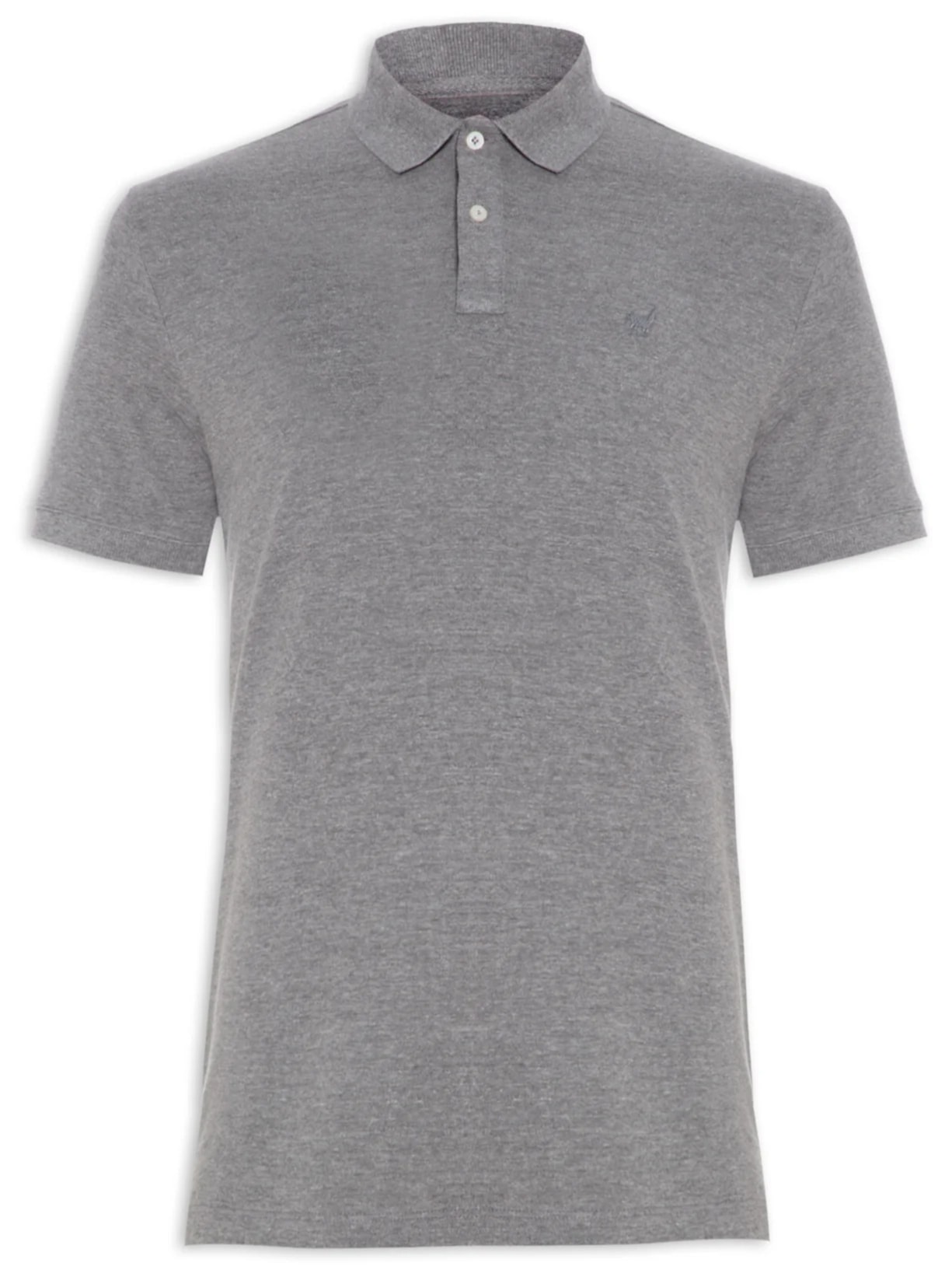 Pólo Masculina Lhama Cinza Zapalla