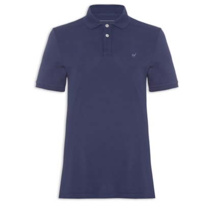 Polo Masculina Lhama Strech - Azul