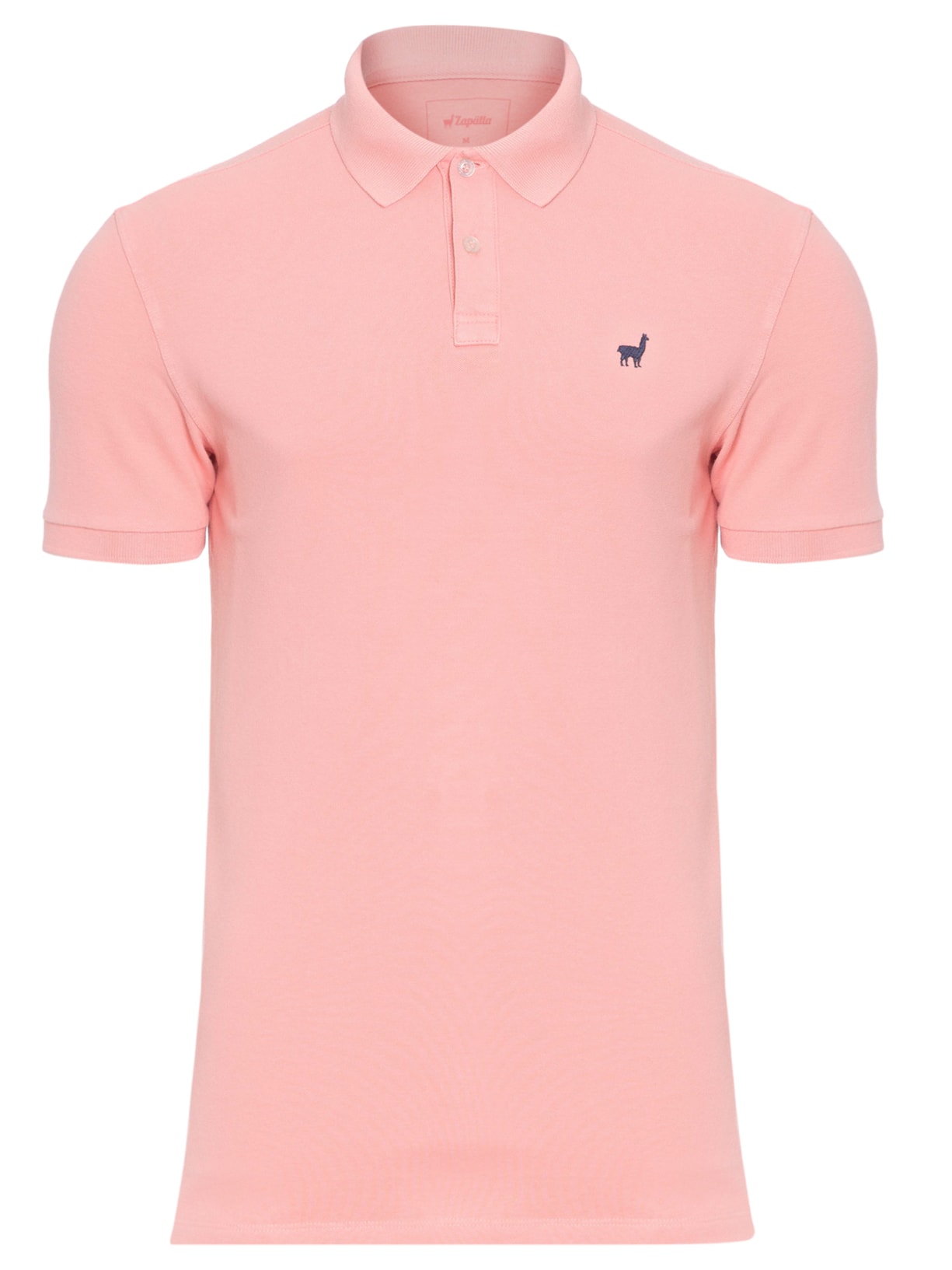 Polo Masculina Lhama Stretch - Rosa