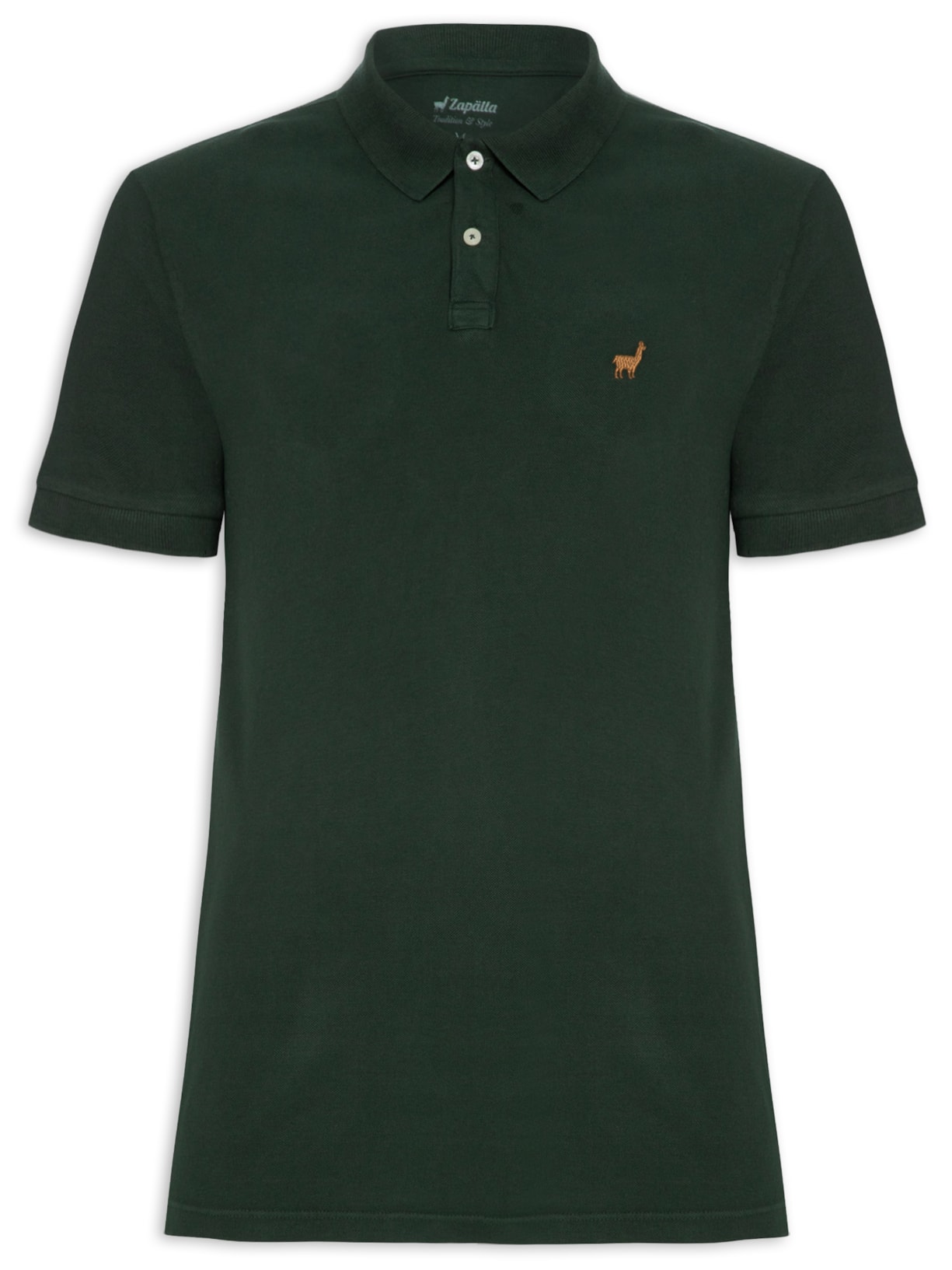 Polo Masculina Lhama - Verde