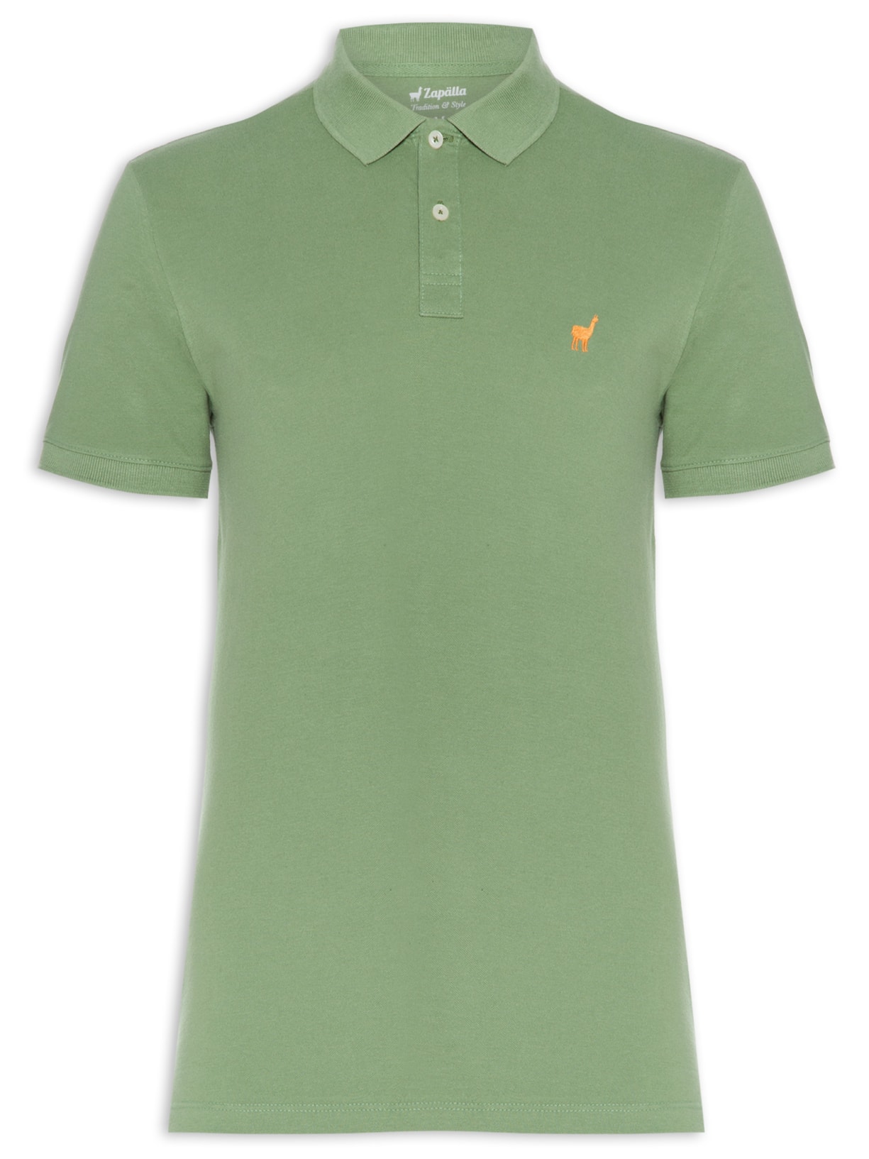 Polo Masculina Lhama - Verde