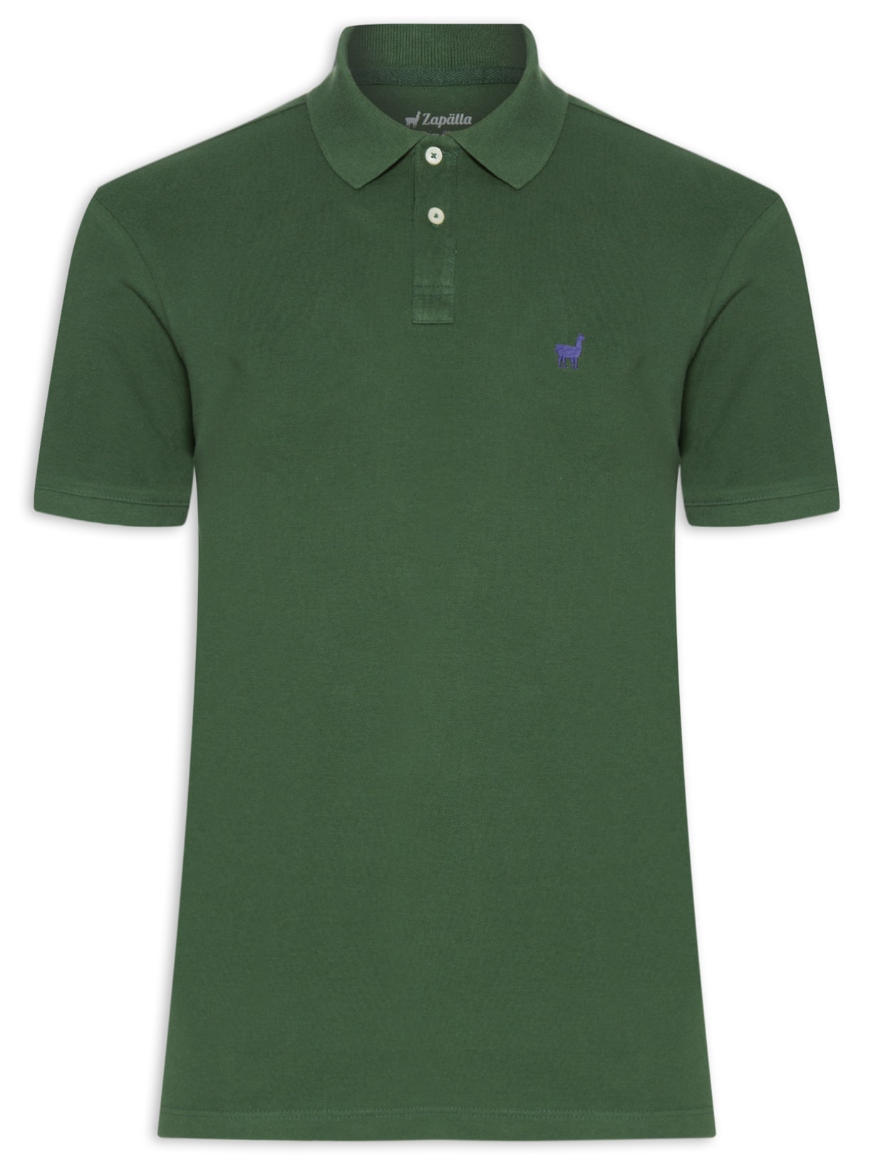 Polo Masculina Lhama - Verde