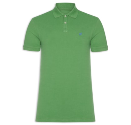 Polo Masculina Lhama - Verde