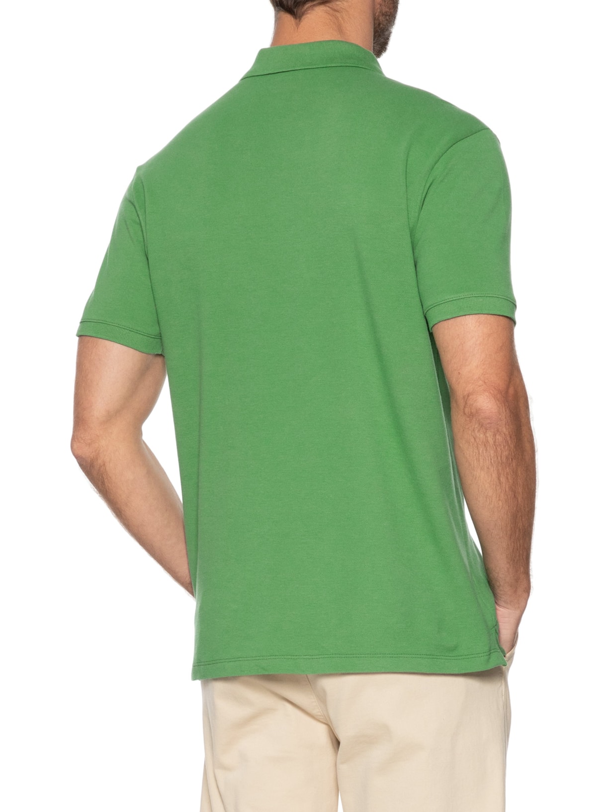 Polo Masculina Lhama Verde Zapalla