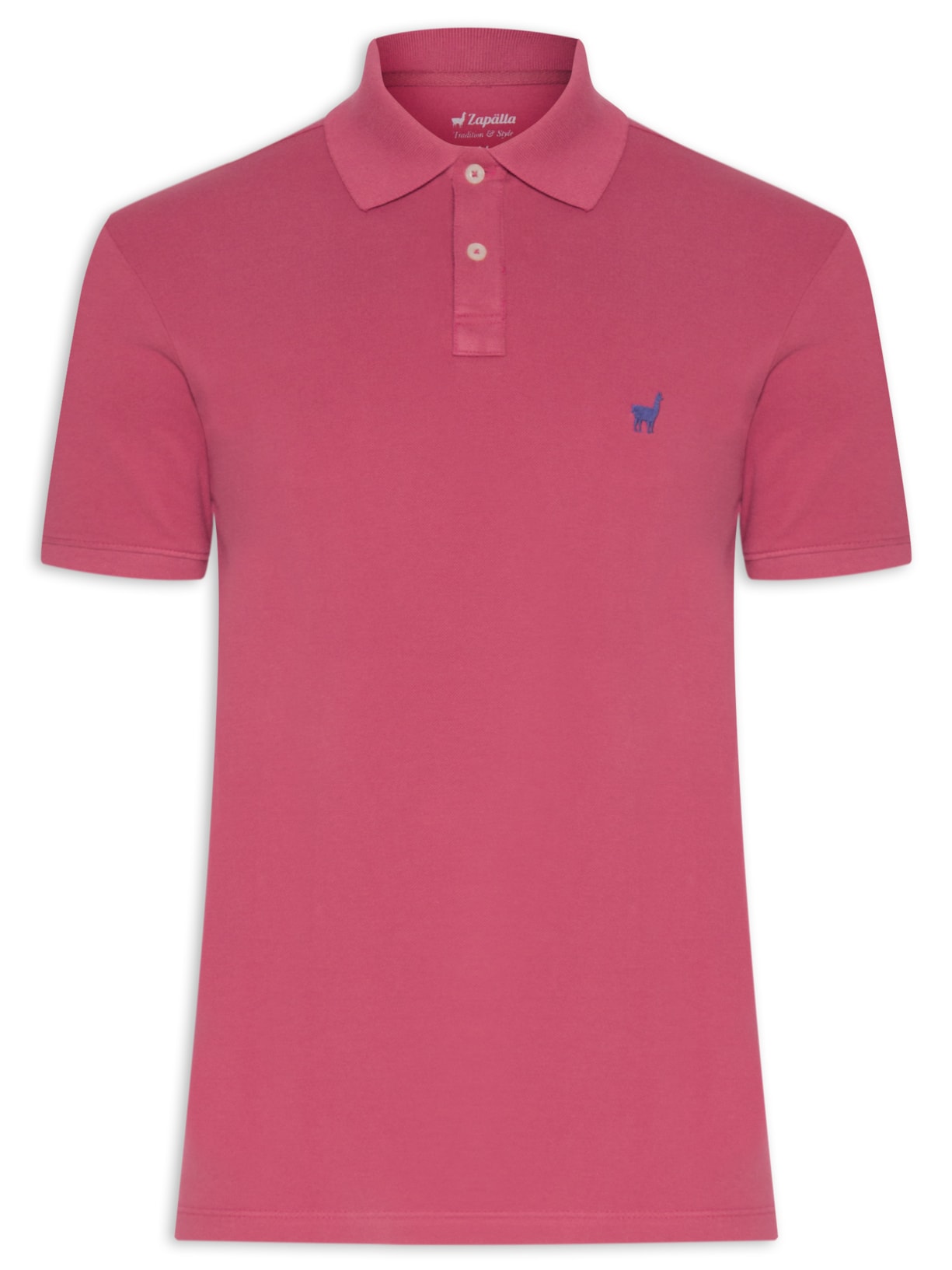 Polo Masculina Lhama - Vermelho
