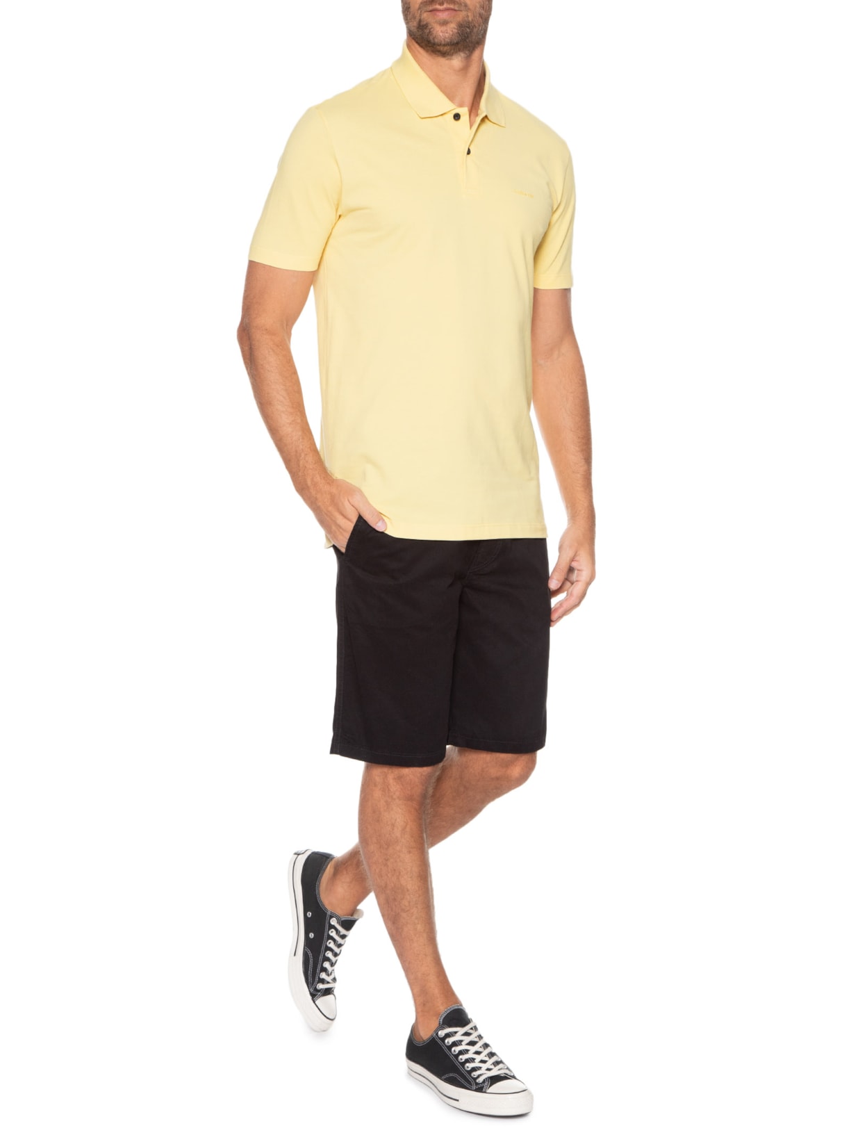 Polo Masculina Light Amarelo John John