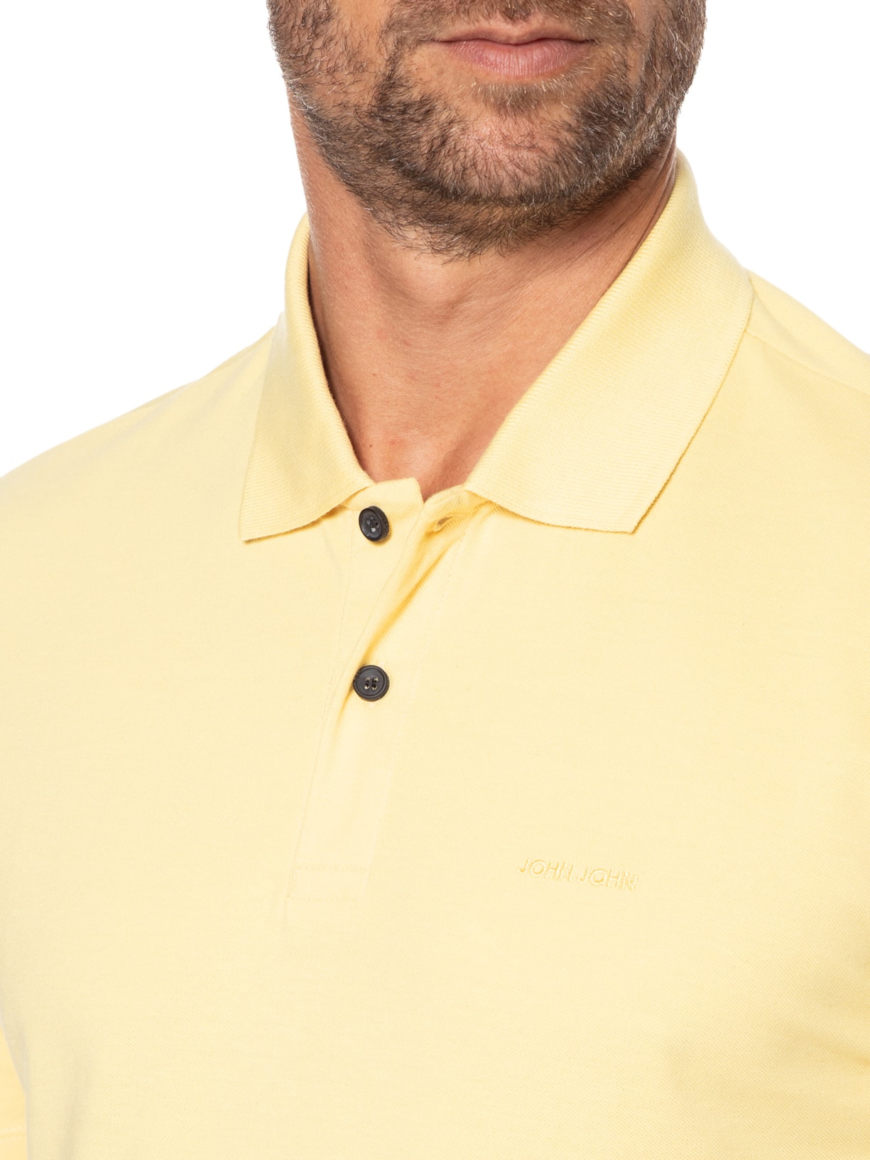 Polo Masculina Light Amarelo John John